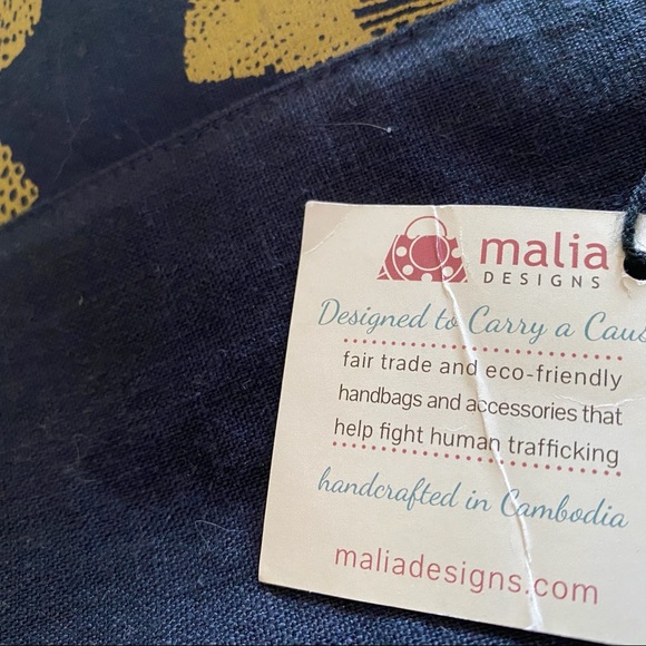 Fair Trade/eco Malia Designs Messgr Bag & wallet - Picture 4 of 6